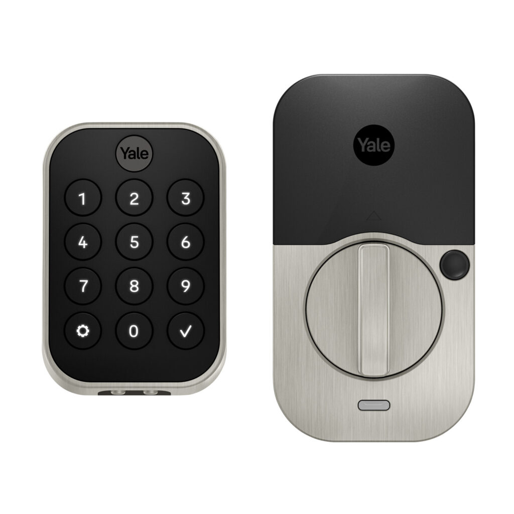 Yale Assure 2 Lock, the best overall smart lock for Airbnb properties, featuring a sleek design and various finishes.